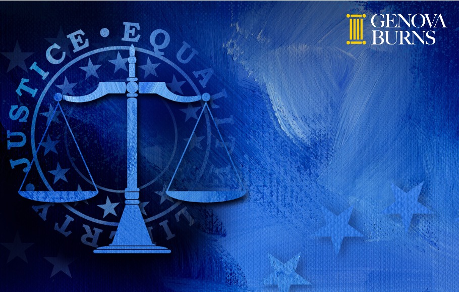 scales of justice with justice equality and liberty abstract background